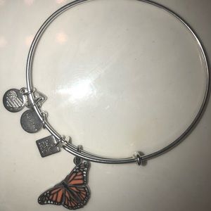 Alex and ani butterfly bracelet